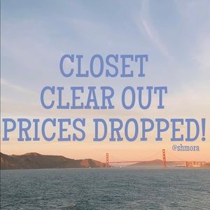 CLEARING MY CLOSET! ACCEPTING REASONABLE OFFERS 💖